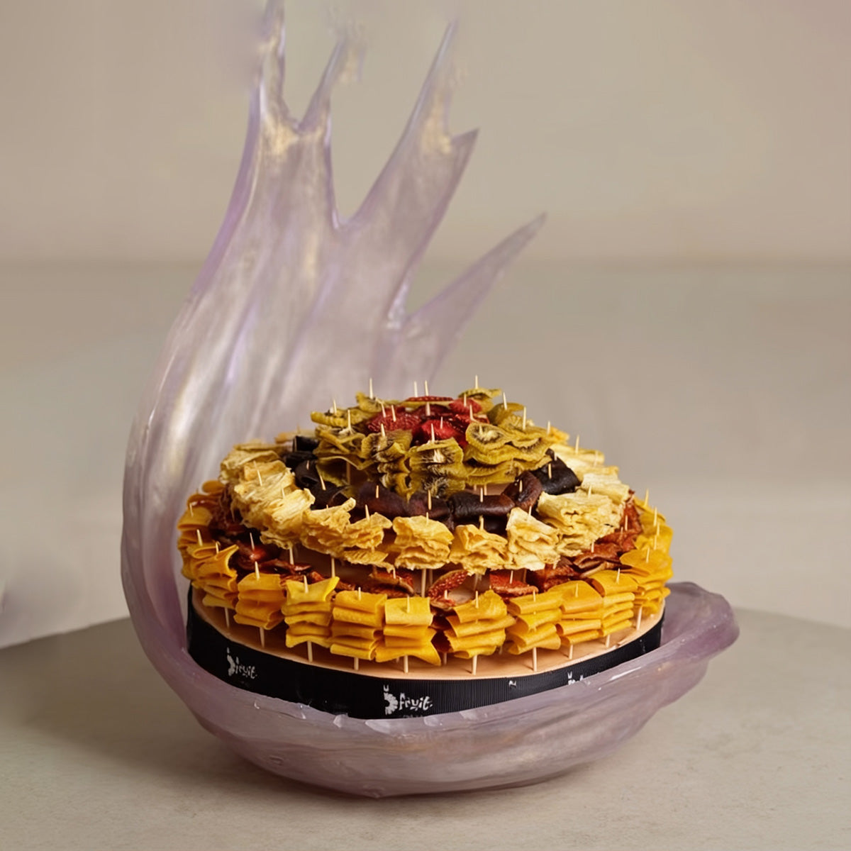 Resin Dried Fruit Sticks Tree